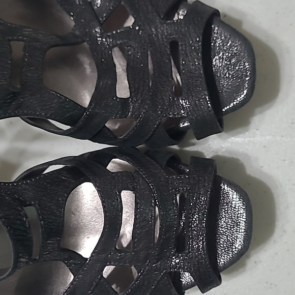 Nine West platform heeled sandals size 8 - Picture 5 of 14